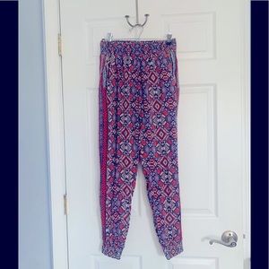 Tolani 100% Silk Pull-on Jogger XS